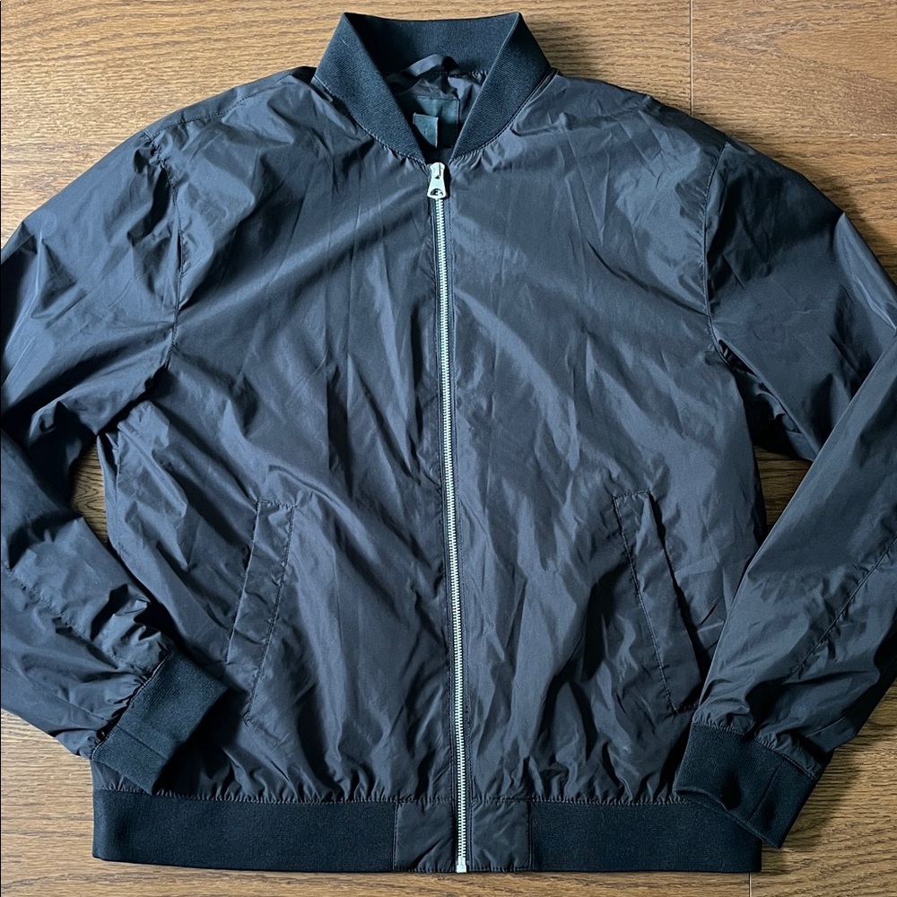 H&M Black Bomber Jacket